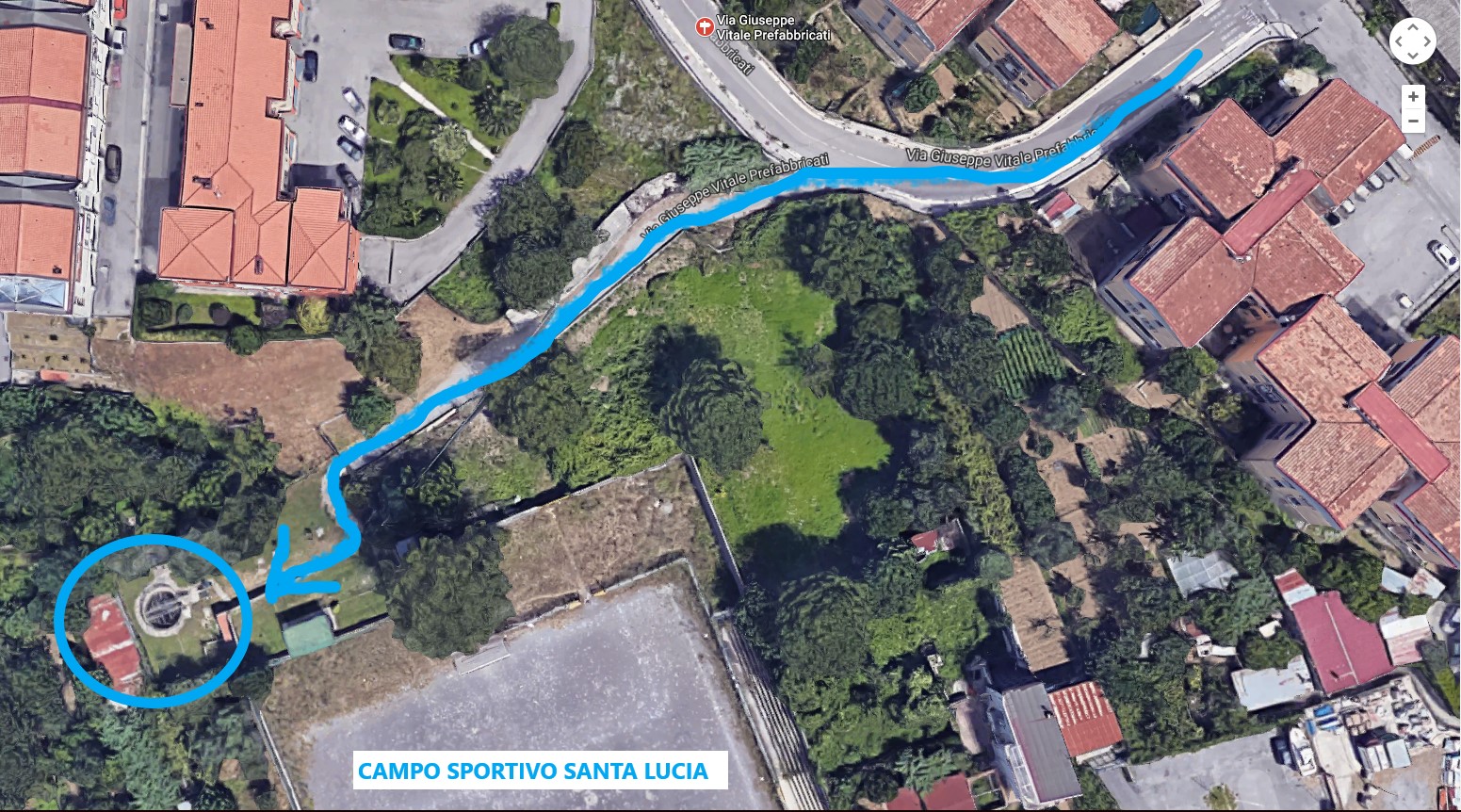 Mappa Via G. Vitale
